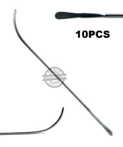 10pcs Van Buren Sounds Urethral No. 10FR OB-GYN Curved Surgical Instruments