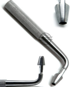 10× Dental Tissue Punch 4mm Angled L Shape Premium Surgical Instruments