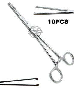 10×-Rochester-Straight-1×2-Kocher-Forceps-8-Hemostat-Surgical-Steel-Instruments