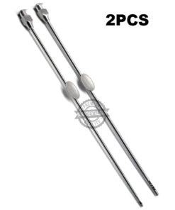 2 Pcs NOVAK Endometrial Suction Biopsy Curette 2mm, 3mm Surgical Gynecology 9.2"