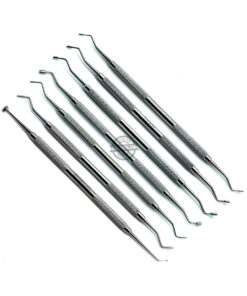 Dental Composite Plastic Amalgam Filling Double Ended Instruments New Set of 7