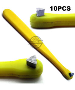 Dental Nylon Molar Band Seater Serrated Tip Bite Stick Orthodontics Tools