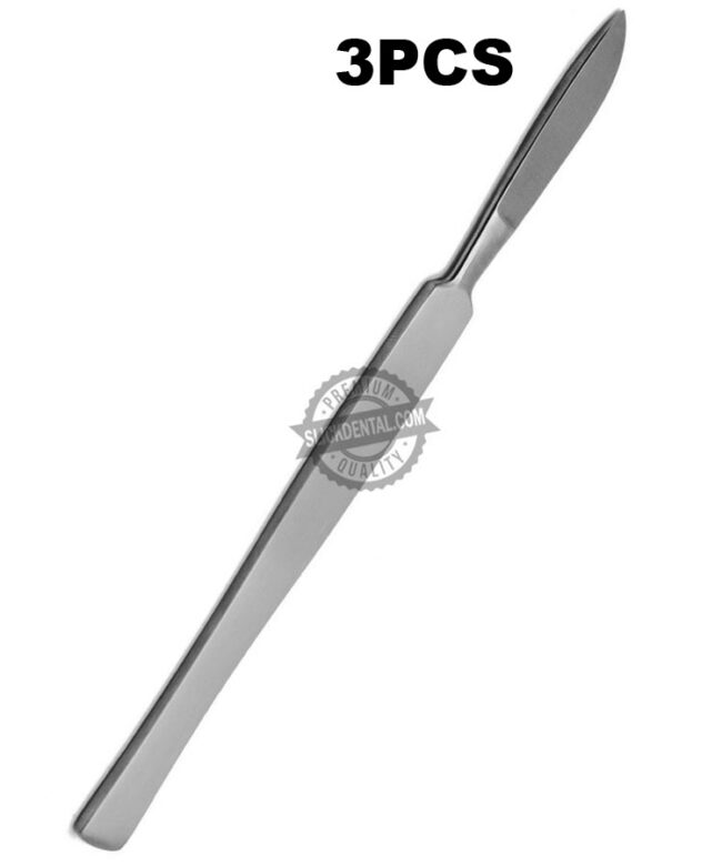 Dental Surgical Scalpel Handle W Blade 16cm Working End 4cm 3