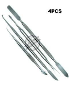 Dental Wax Modeling Carving Mixing Spatulas Beale Lechon Zale Cement 4 Pcs