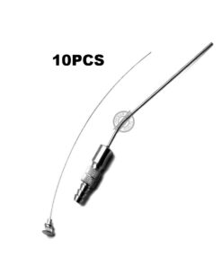 Frazier Suction Surgical Tube No. 6 (2mm) 7.6 Diagnostic Instruments 10Pcs
