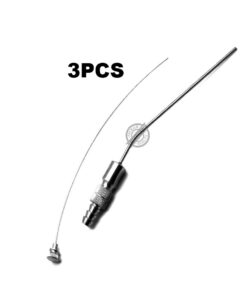 Frazier Suction Surgical Tube No. 7 (2.33mm) 7.6 Diagnostic New Instruments 3Pcs