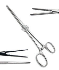 Hoarse Occluding Tube Clamp Forceps 6.25 Vertical Serrated Surgical Tools