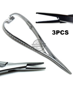 Mathieu Needle Holder 14cm Standard Tip Dental Orthodontics Instruments 3Pcs