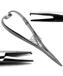 Mathieu's Needle Holder 14cm with Hook Forceps Dental Orthodontics Tools