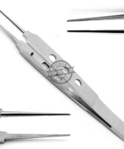 McPherson Tying Forceps 4 Straight Ophthalmic Smooth Suture Surgical Tools