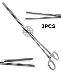 Rankin Crile Hemostat Forceps Straight 10 Surgical Instruments 3Pcs