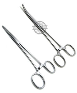 Rankin Crile Hemostat Forceps Straight & Curved 6.25 Surgical Tools