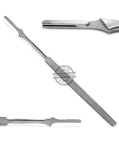 Scalpel Handle No.7 Dental Surgical Knife Stainless Steel