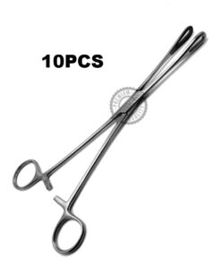 Surgical Clementson Forceps 9.5 Veterinary Stainless Steel Instruments 10Pcs