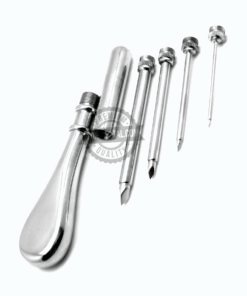 Surgical Nested Trocars #6, #9, #13 & #17 French Stainless Steel