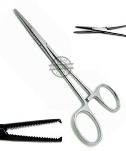 Mosquito Kocher Forceps 5" Teeth 1x2 Straight Hemostat Surgical New Instruments