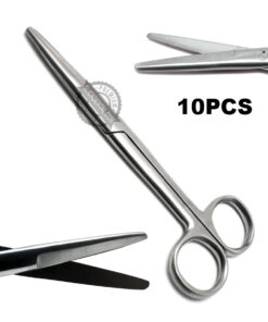 Surgical Scissors Supercut 6.75" Blunt/Blunt Mayo Straight Dissecting Tools 10Pcs