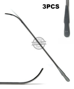 Van Buren Urethral Sounds No.14FR OB/GYN Curved Surgical Instruments 3pcs