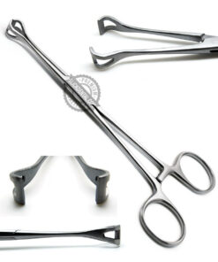 Vulsellum Forceps 9 Teeth 4X3 Teale Uterine Surgical Instruments
