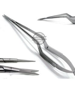 Yasargil Micro Scissors 7.5 SharpSharp Upward Curved Surgical Instruments 10Pcs